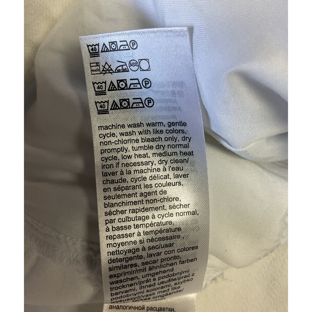 NWT! Men's DKNY White Bedford Jeans Straight Stretch Painters - W40 x L30 - Picture 5 of 8